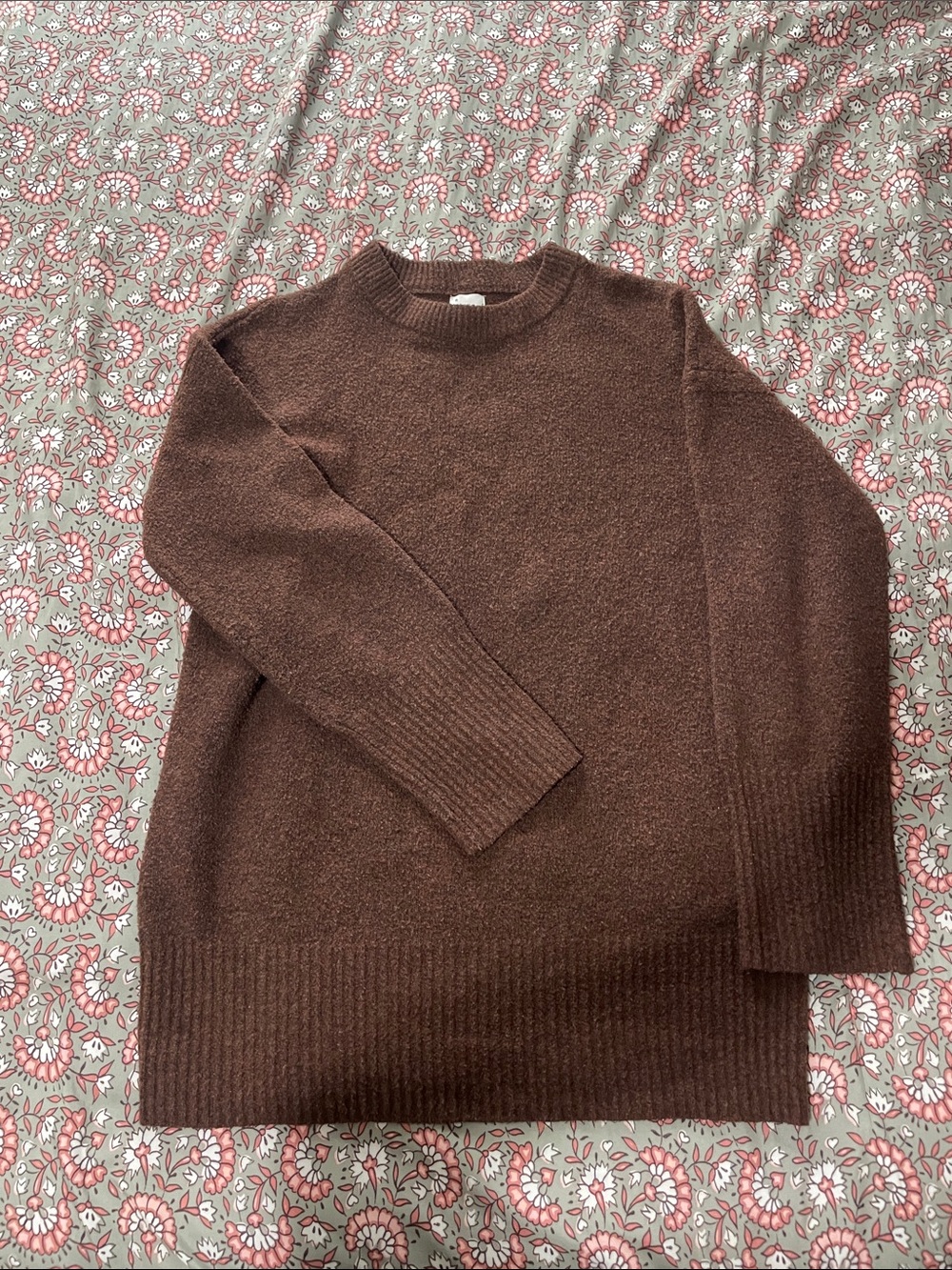 a new day Men's Crewneck Sweater in Chestnut Brown